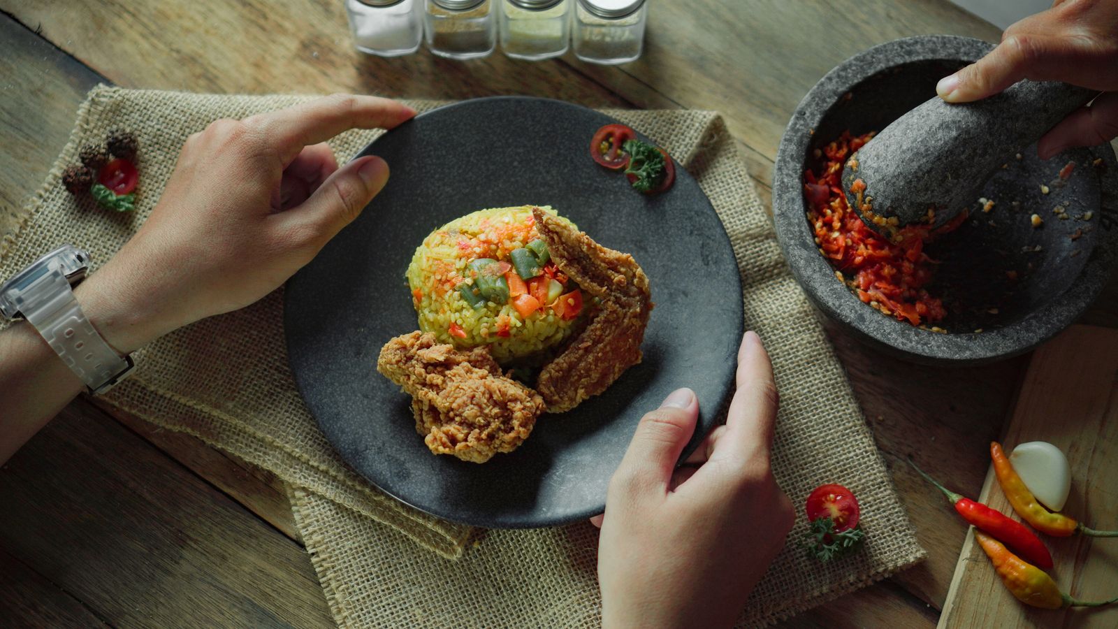 Golden Pecan-Crusted Chicken with Creole Seasoning
