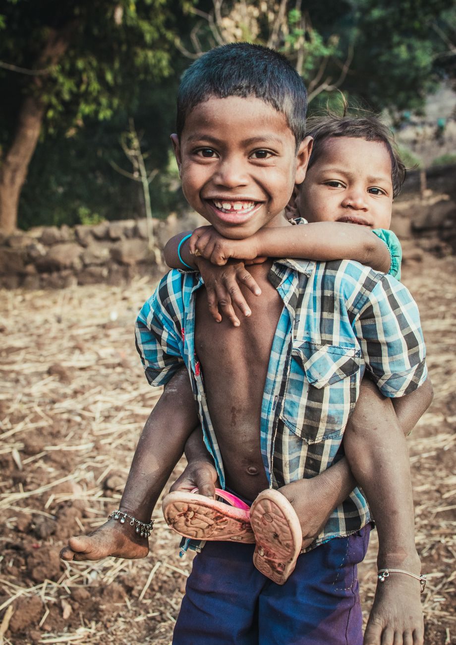 Children smiling