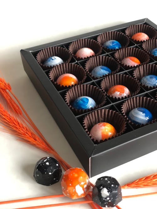 Desserts Arranged inside a Box