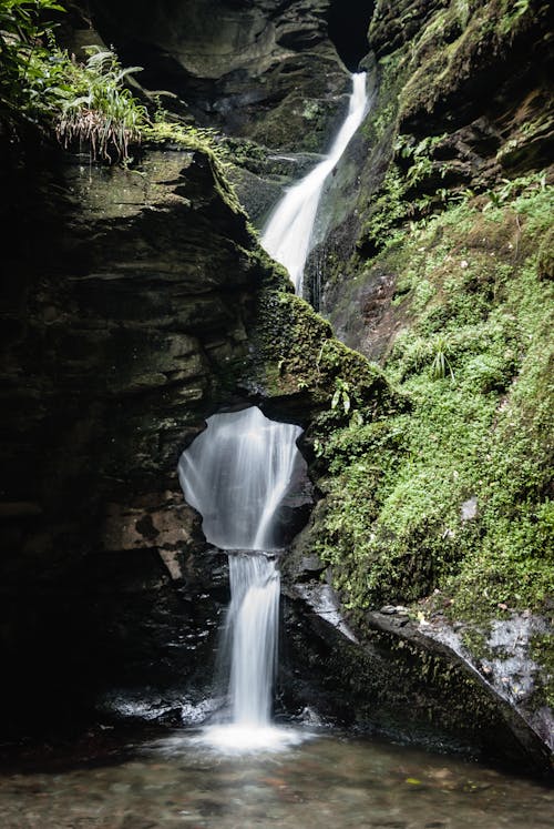 Free stock photo of long exposure, nature, waterfall