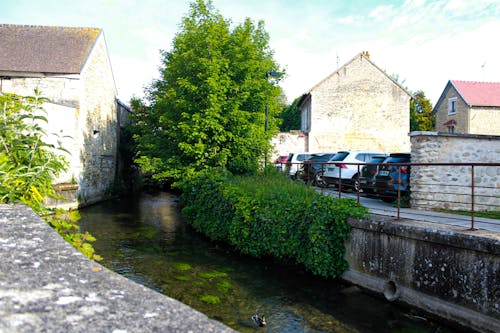 Free stock photo of bridge, chambly, french town