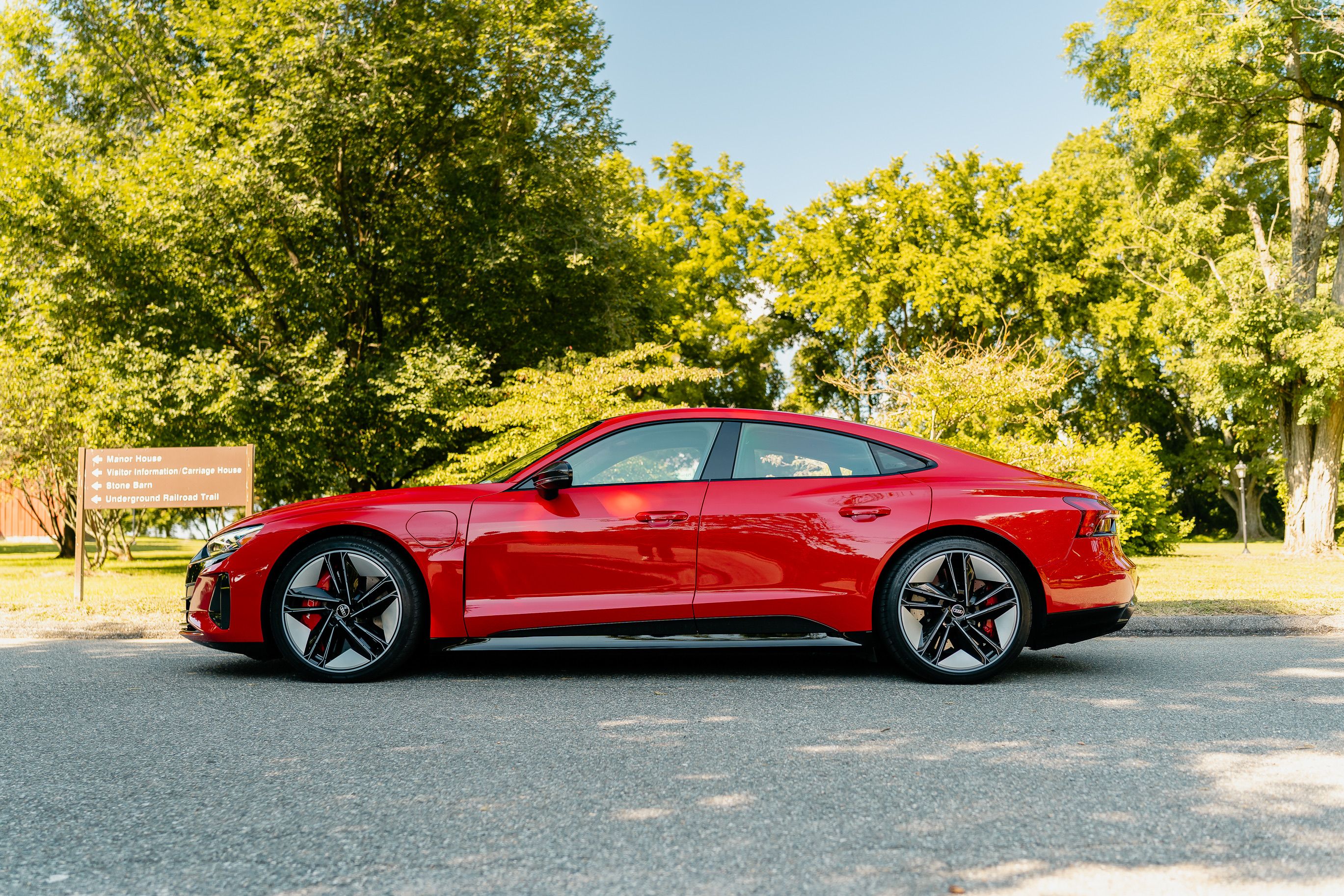 Red Car on the Street · Free Stock Photo