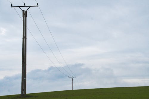 Free stock photo of electric lines, elektrik, nature