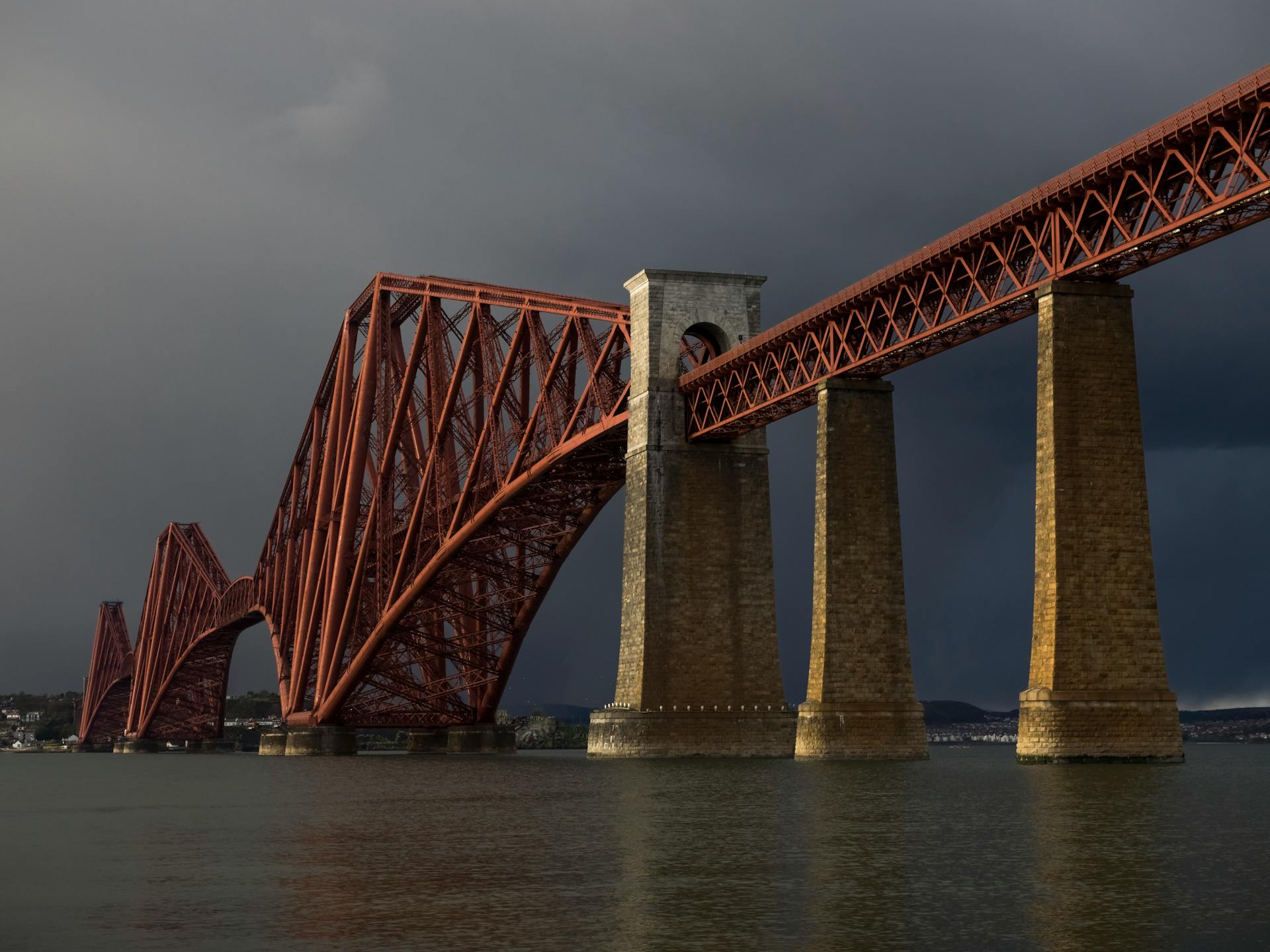 Forth Bridge, Edinburgh, Scotland, Great Britain