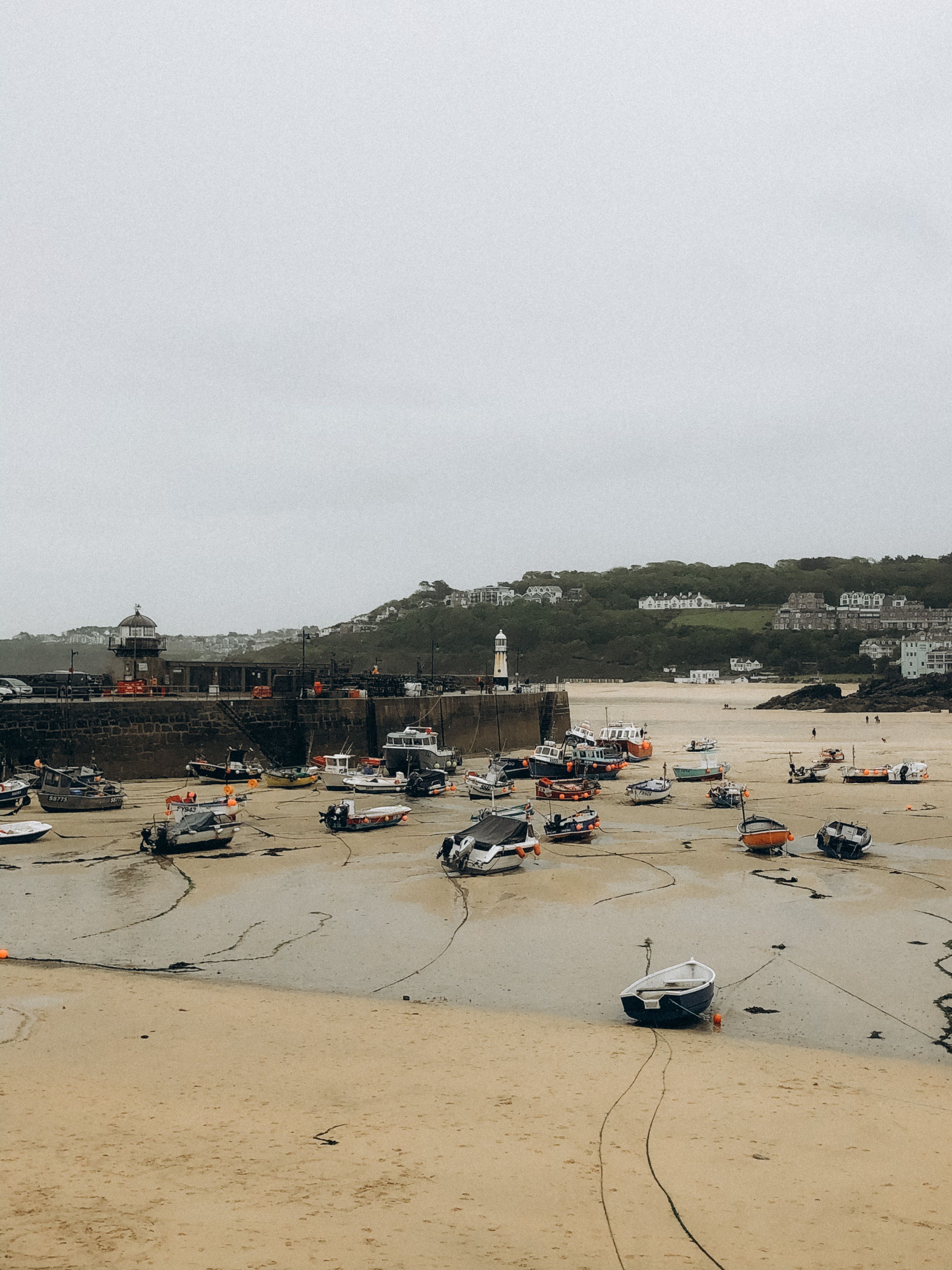 St Ives Harbor, Cornwall, England, UK · Free Stock Photo