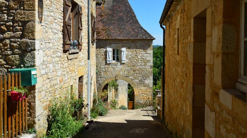 Brown Brick Buildings