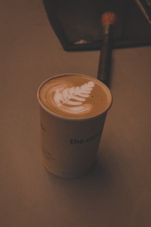 Cup of Coffee on a Desk