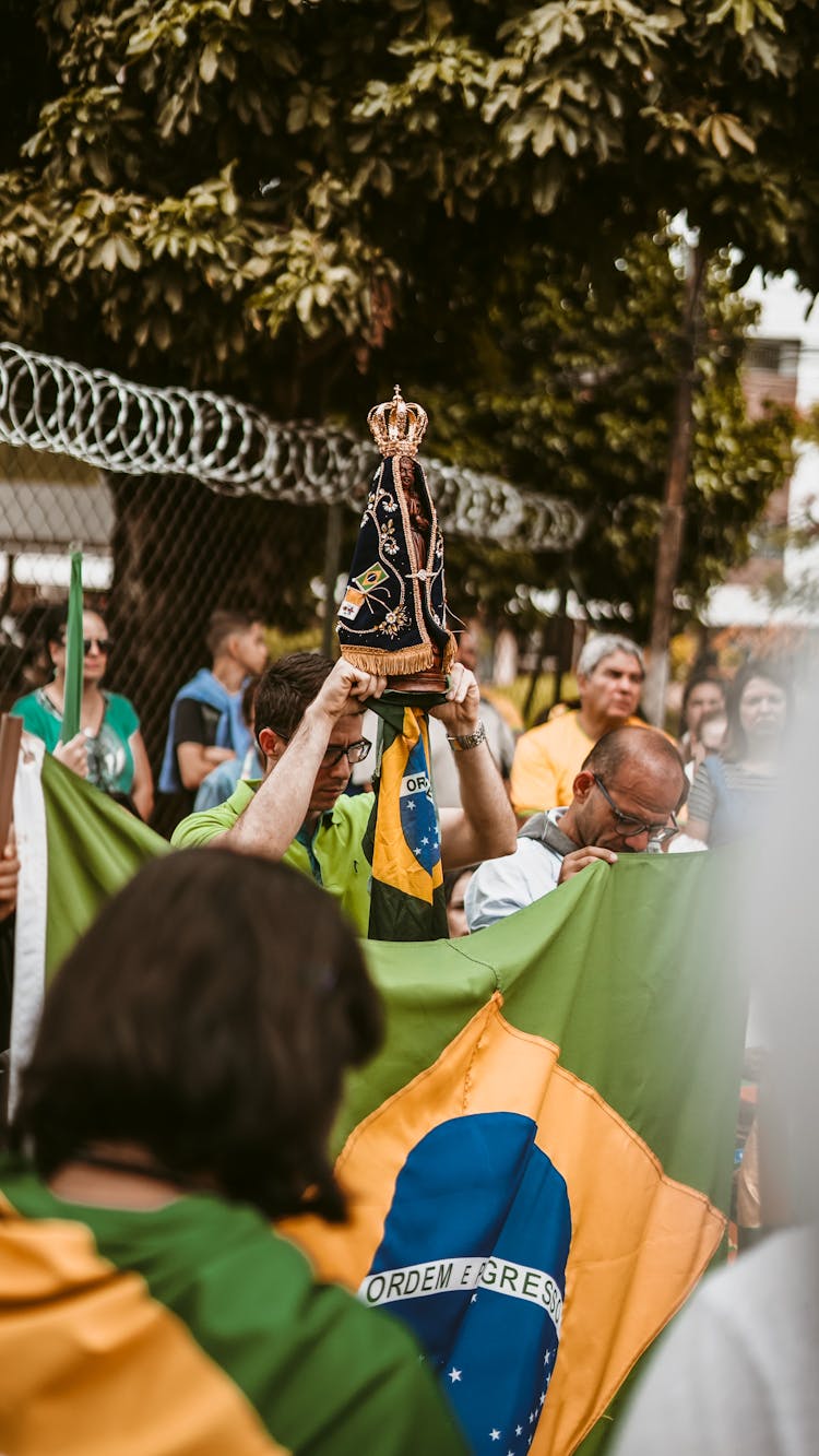 People Praying On The Street