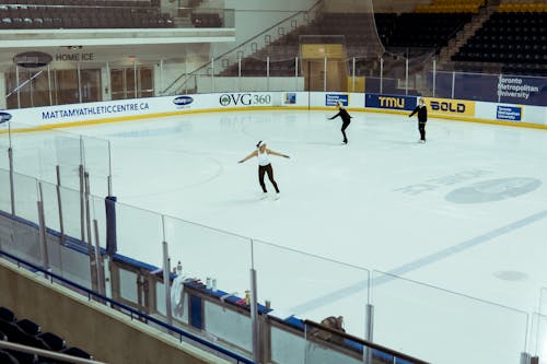 A People Doing Ice Skating