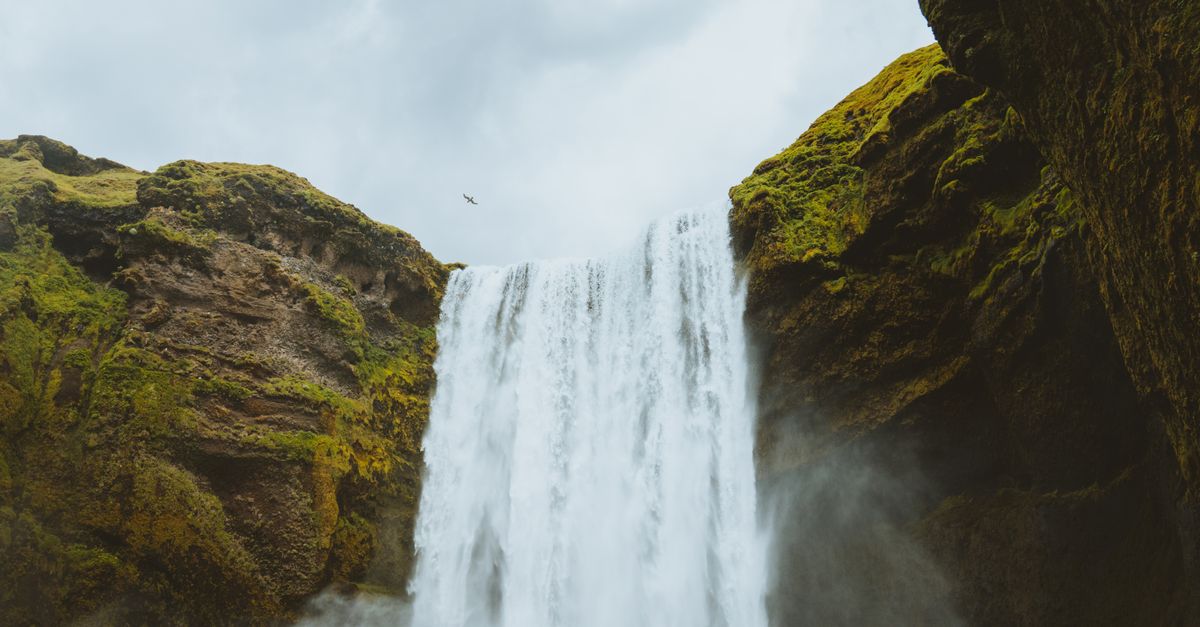 Water Fall Perspective Low Angle View of a Waterfall · Free Stock Photo