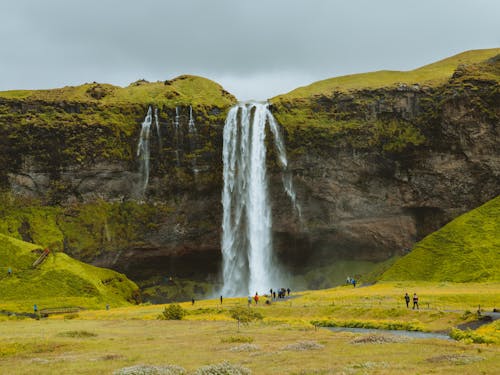 Foto profissional grátis de abismo, água, cachoeira