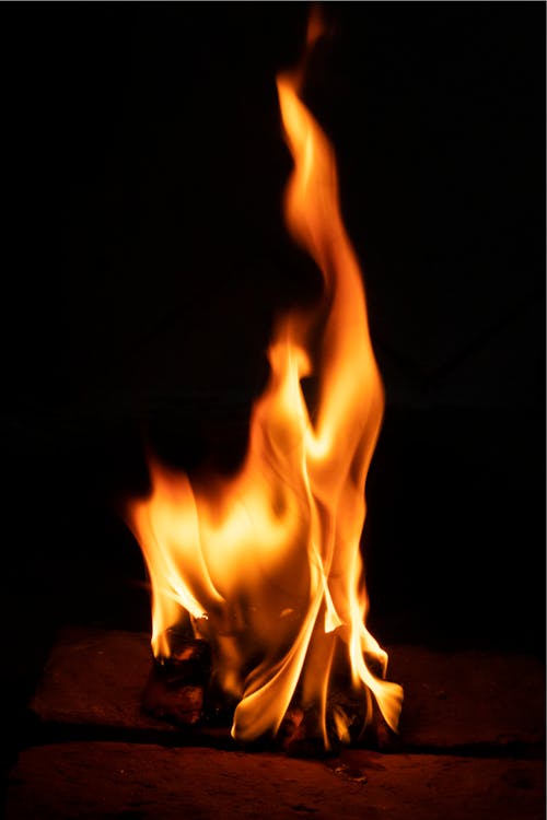 垂直拍摄, 火, 火焰 的 免费素材图片