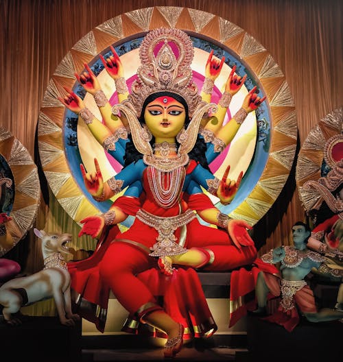 Ilmainen kuvapankkikuva tunnisteilla durga, durga puja, Hindu