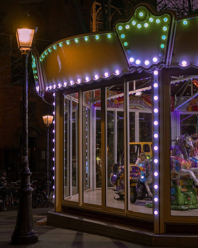 Carousel At Night