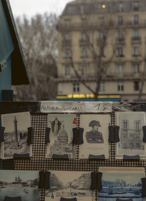 Darmowe zdjęcie z galerii z fotografie, kartki pocztowe, most paryski