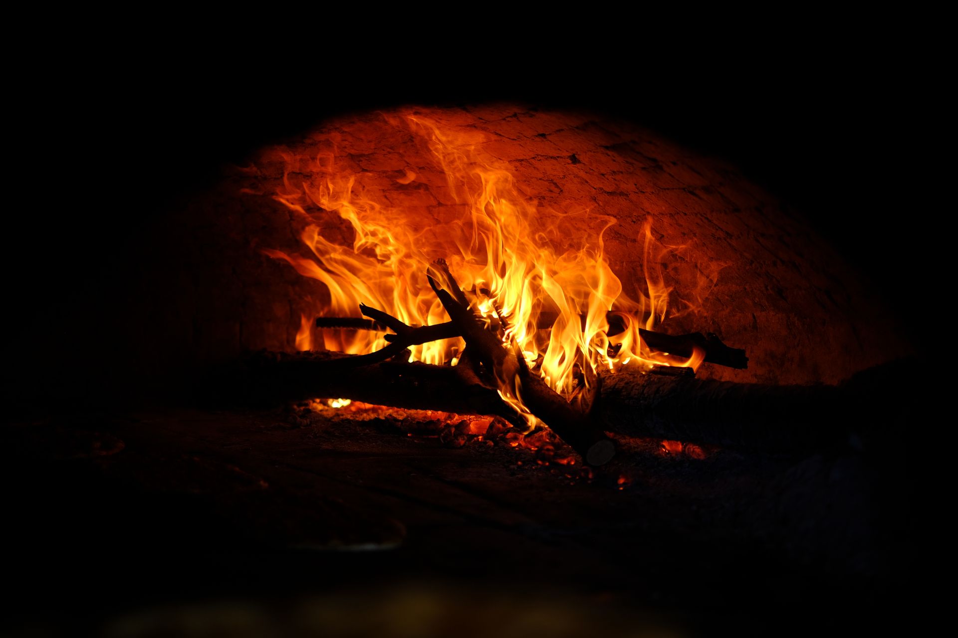 Photograph of Burning Sticks