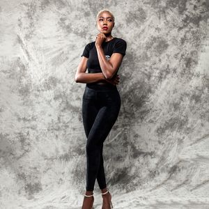 Black High-Rise Skinny Jeans