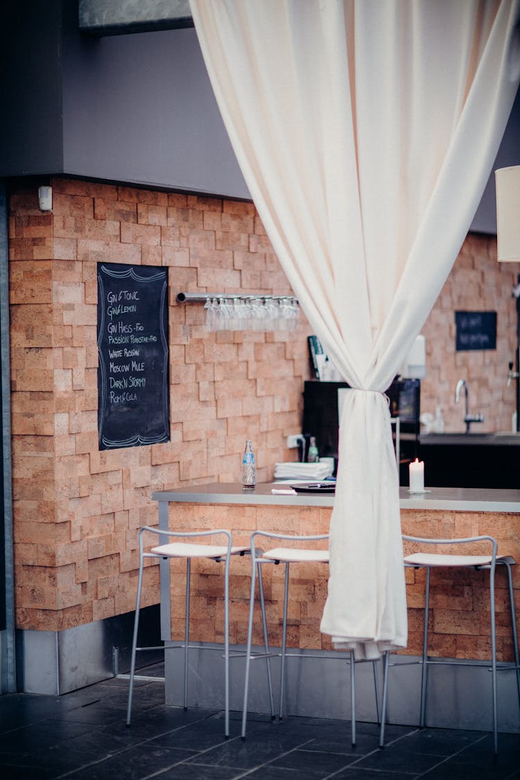 Bar Stools At The Counter