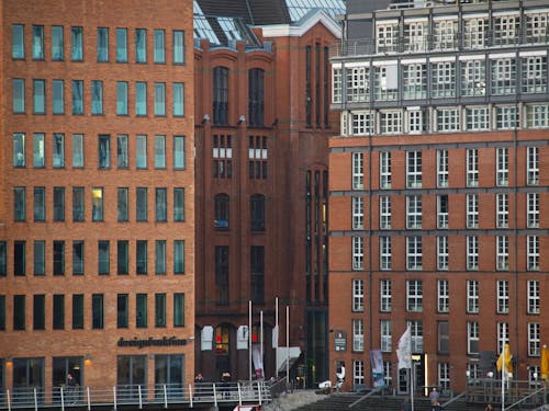 Free stock photo of hamburg, high rises, port