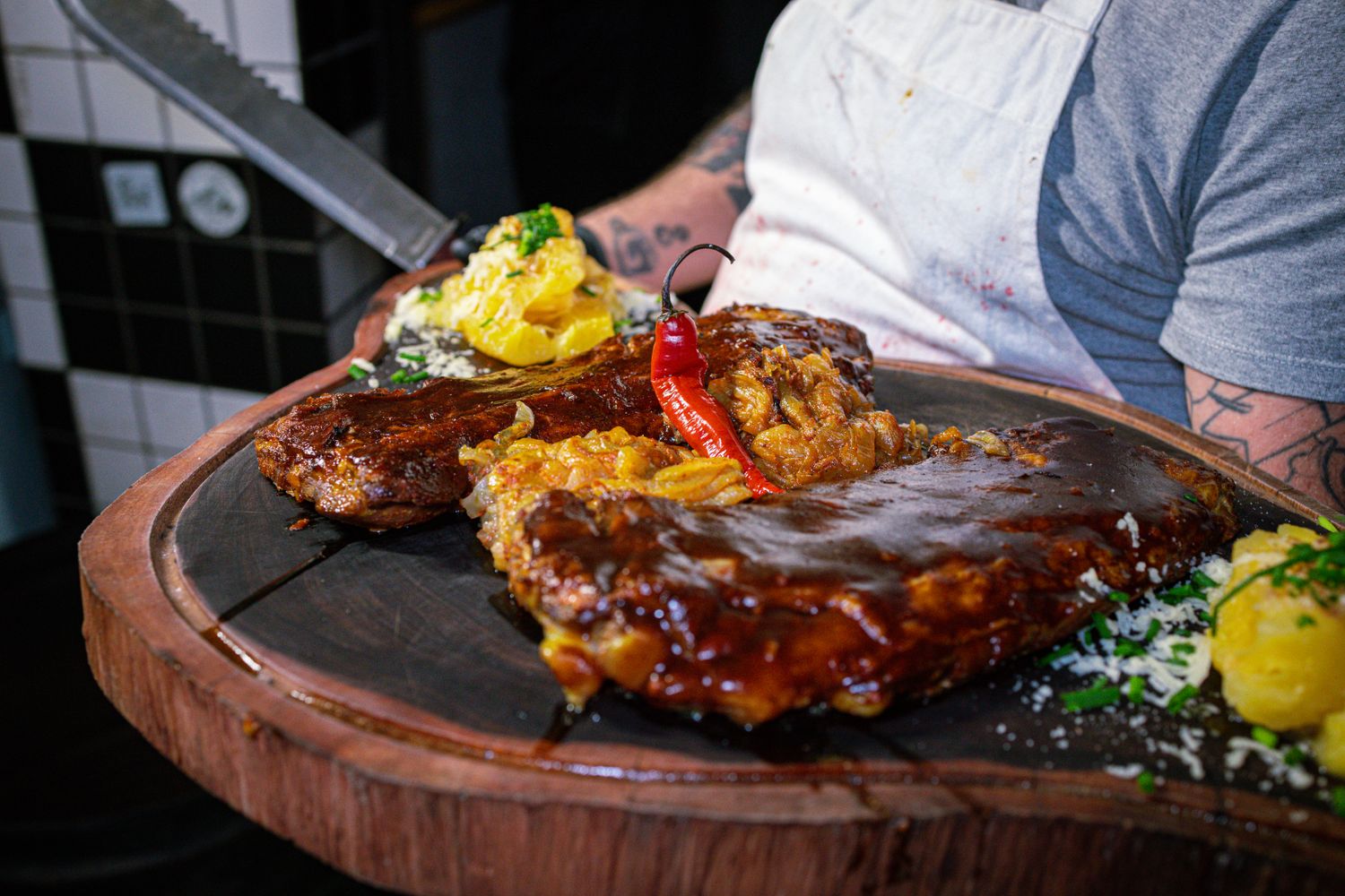 Pan-Seared Beef Ribs with a Dry Rub