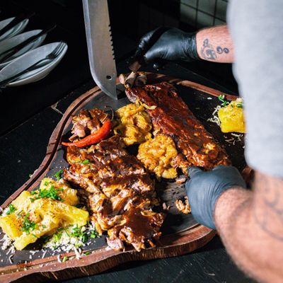 Tábua para Churrasco 100% Bambu Premium (Luxo)