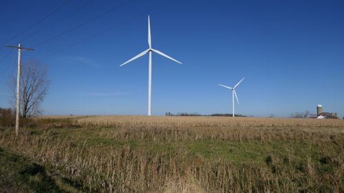 Free Wind Turbins Stock Photo