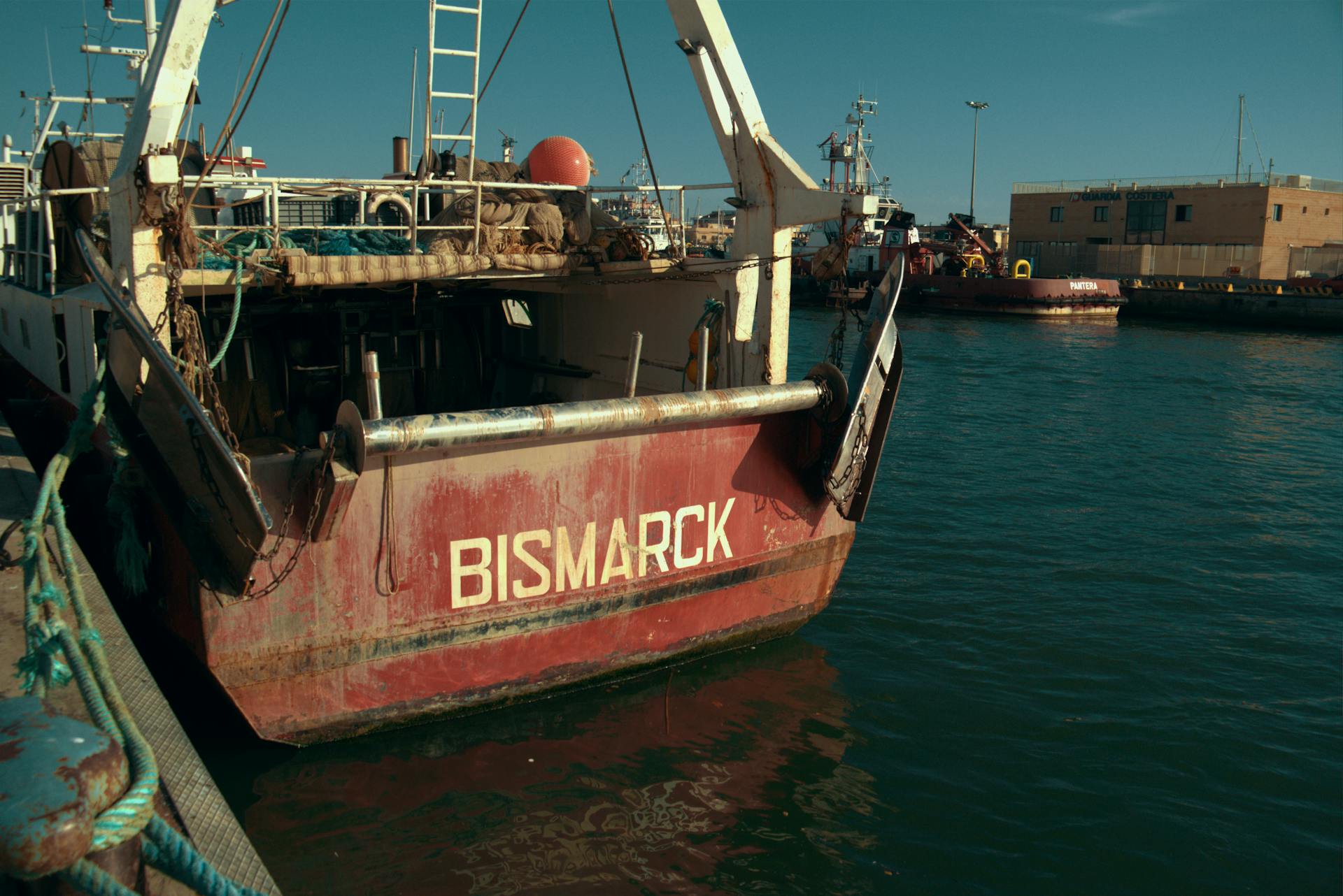 Fishing Vessel in Port