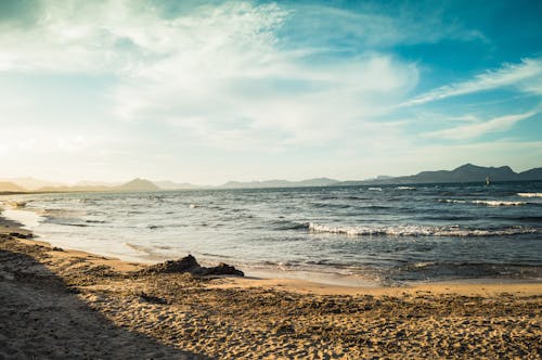 Foto profissional grátis de areia, céu azul, Espanha
