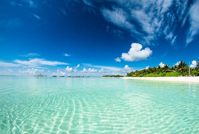 Beautiful tropical beach destination
