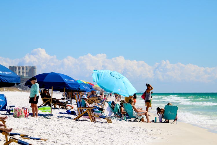 People On The Beach