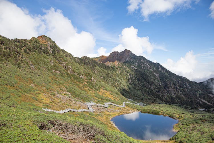 The Cangshan Mountain In Dali, China