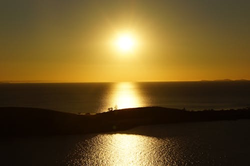 Sunset over Ocean