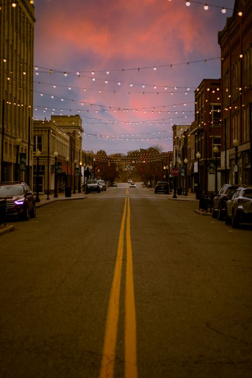 Free City Street Stock Photo