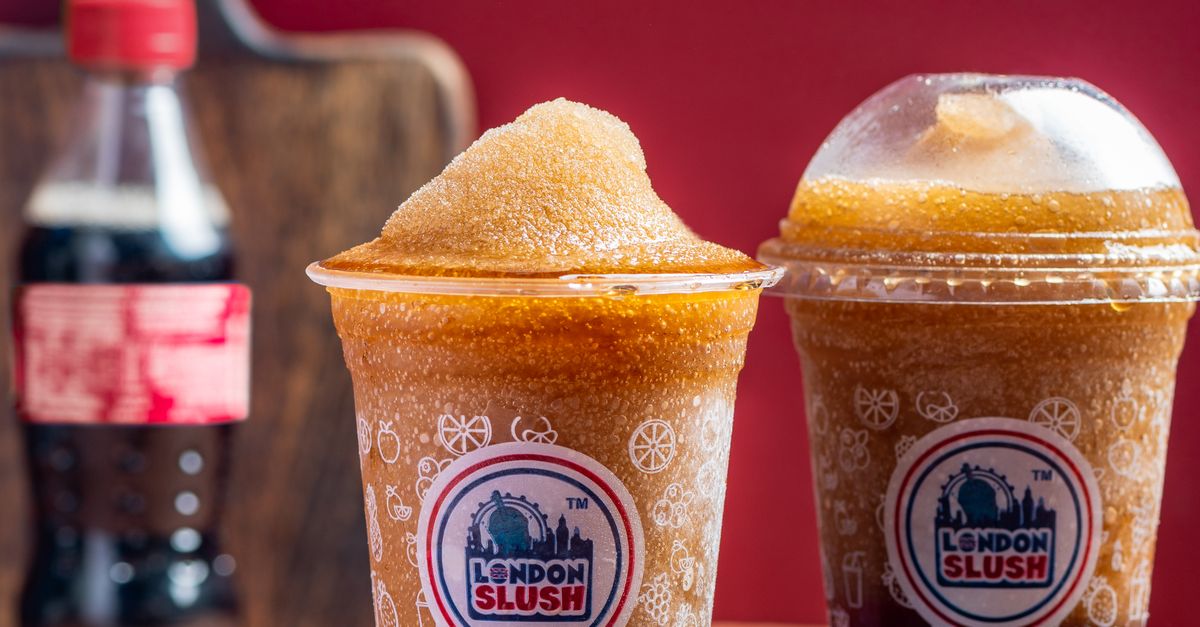 Slush Cola LONDON SLUSH - Cola Slush Flavours · Free Stock Photo