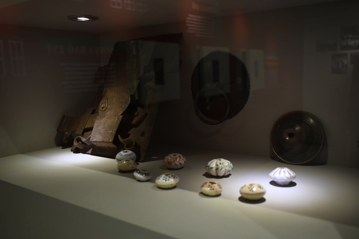 Close-up of energy bites made from oats and chocolate on parchment paper