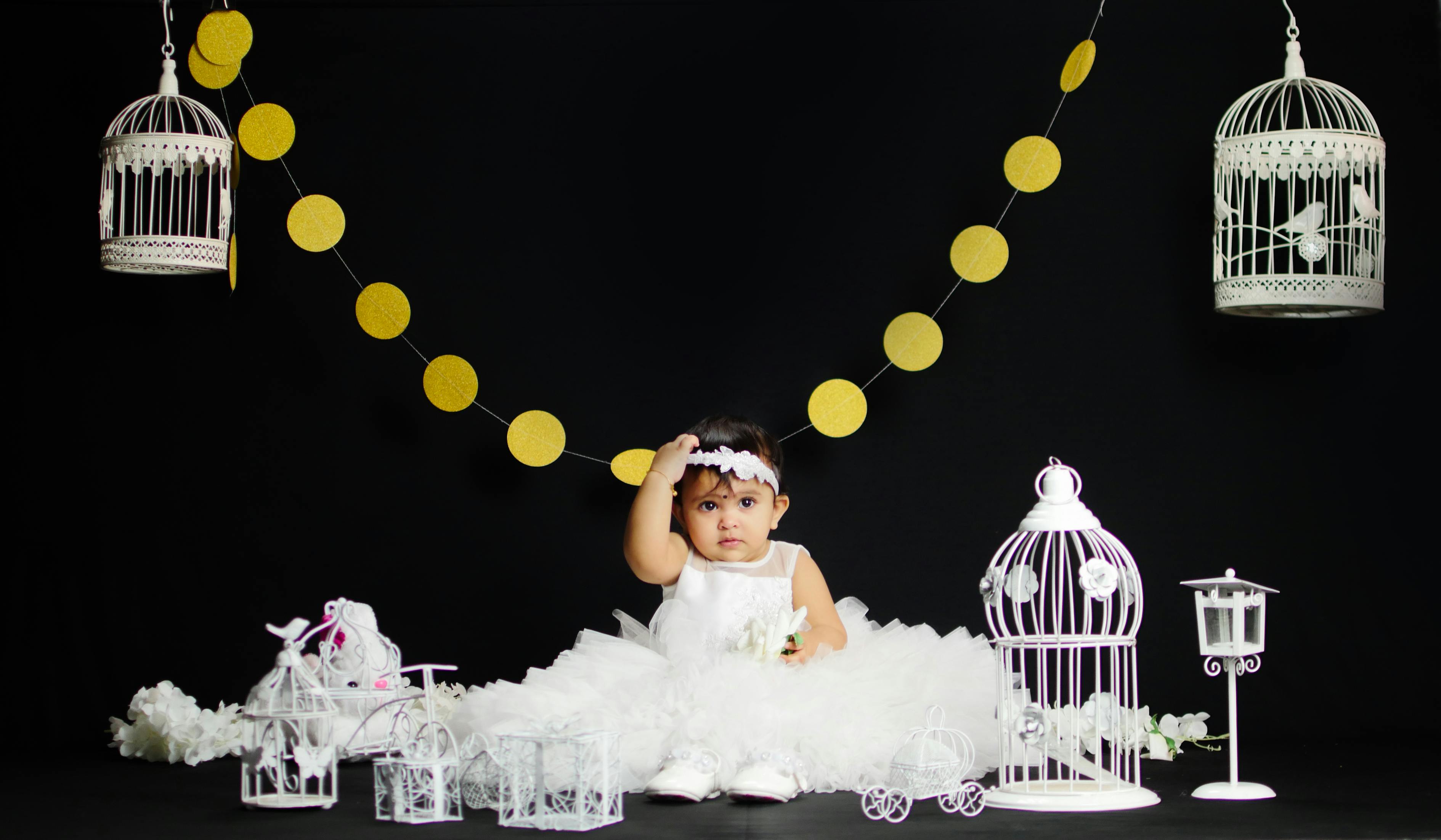 Free stock photo of baby, baby sitting, black and white