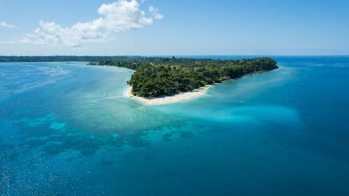 Drone Shot of the Neil Island