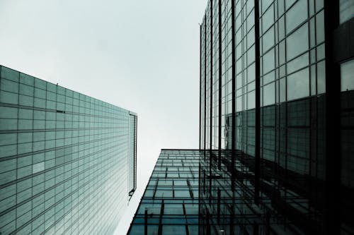 Worm's Eye View Of Buildings