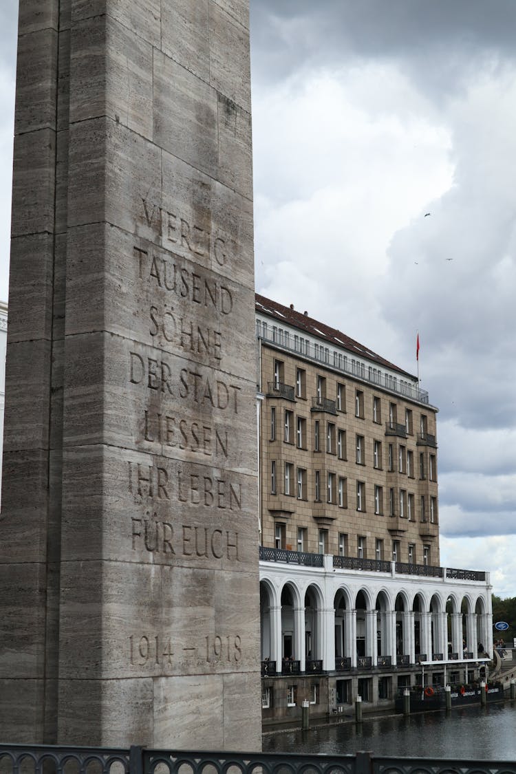 Old Building Wall Near Water