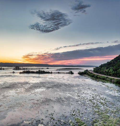 Imagine de stoc gratuită din apă, apus, coastă