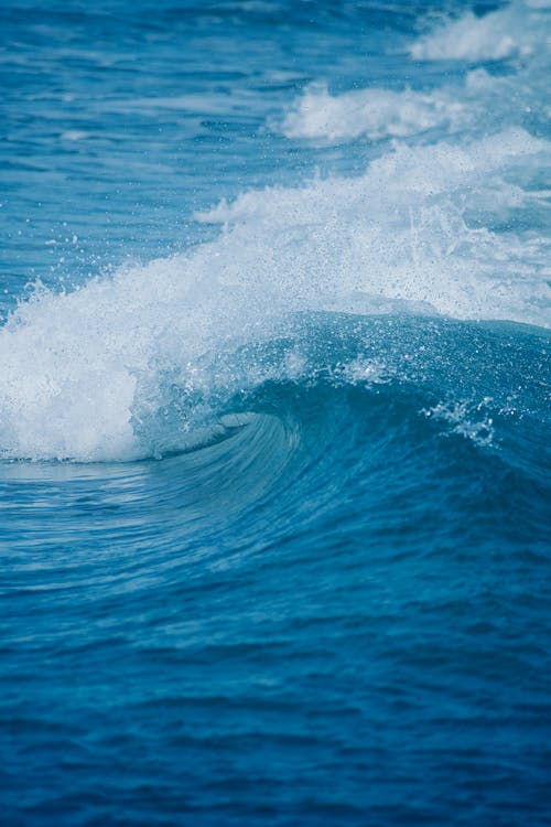 Blue Ocean Waves 