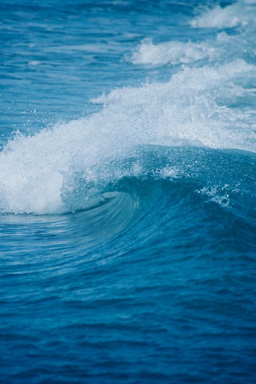 Free Close-up of a wave crashing on the ocean surface at Westerly, Rhode Island. Stock Photo