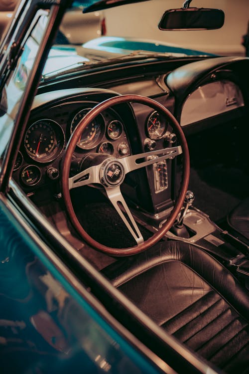 Photo of Wooden Steering Wheel