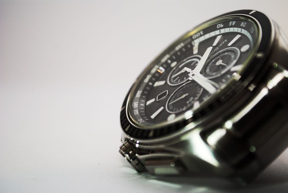 titanium luxury watch paper dial