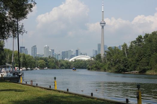 Toronto Islands ferry skyline — Toronto