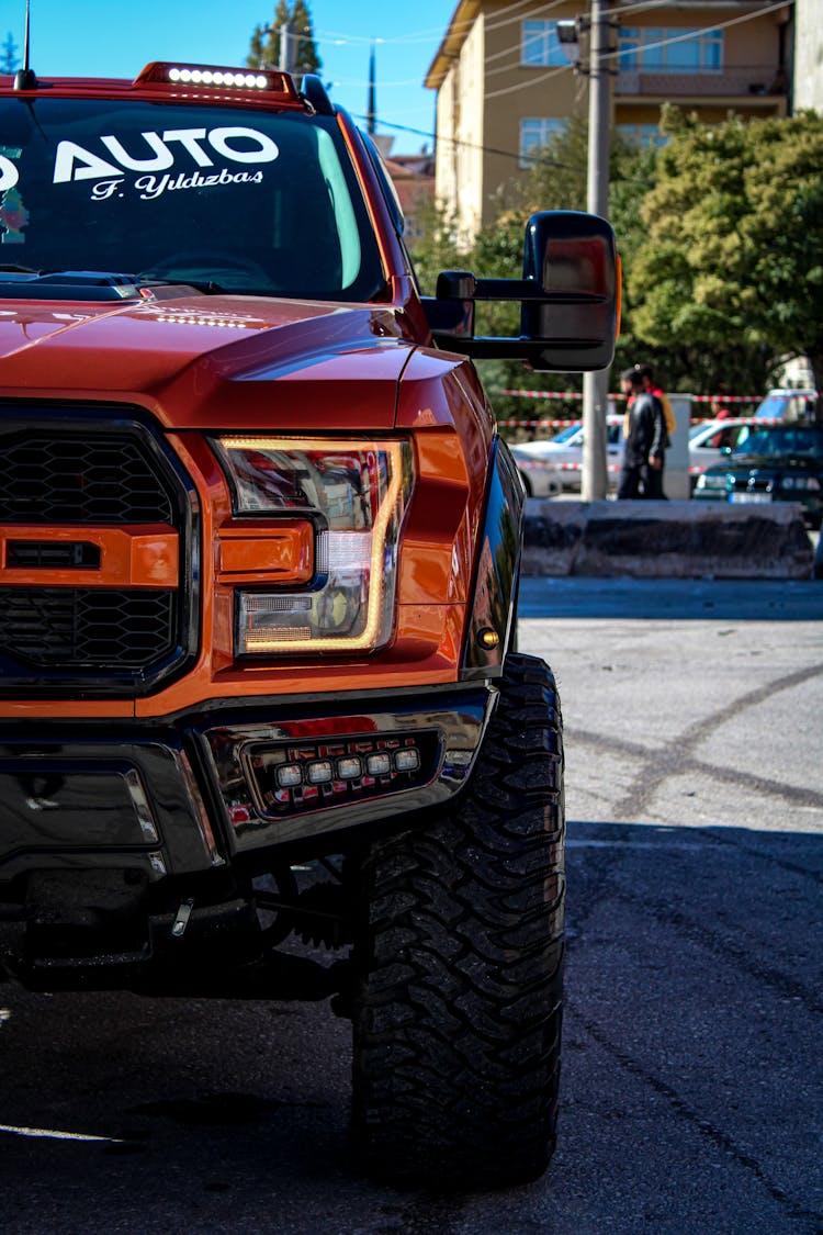 Close-up Of A Ford F-150 Pickup Truck