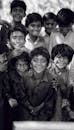 Grayscale Photo of Children