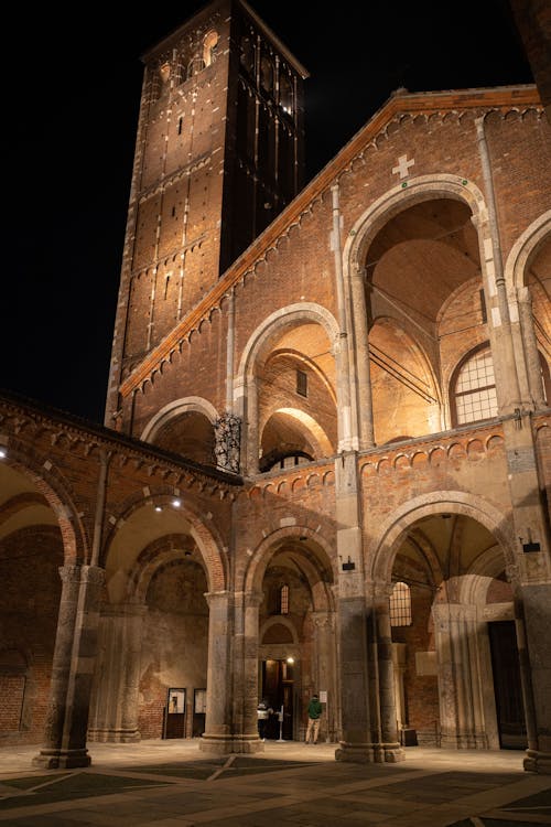 Basilica of Sant'Ambrogio in Milan, Italy