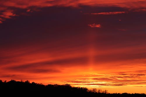 Kostnadsfri bild av gryning, gyllene timmen, molnig himmel