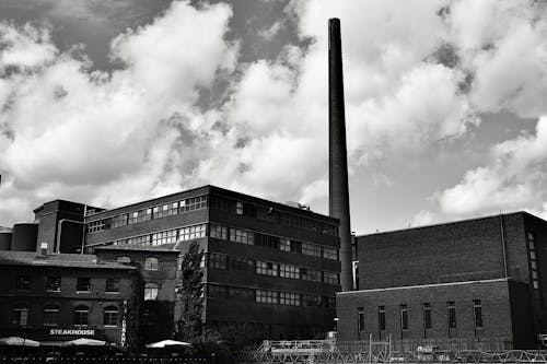 Factory with Chimney